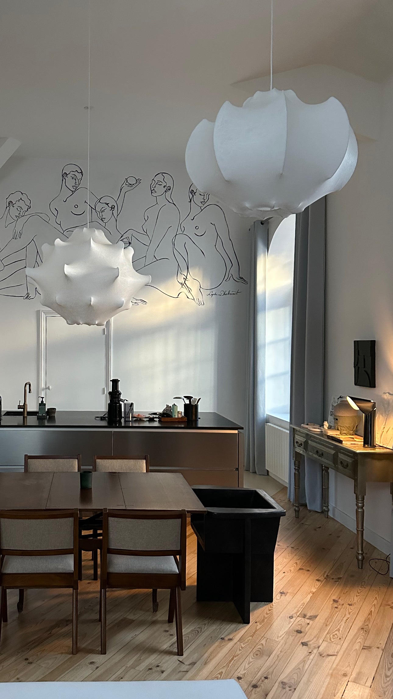 #ART17 VISCONTEA CHANDELIER By Achille and Pier Giacomo Castiglioni, 1960