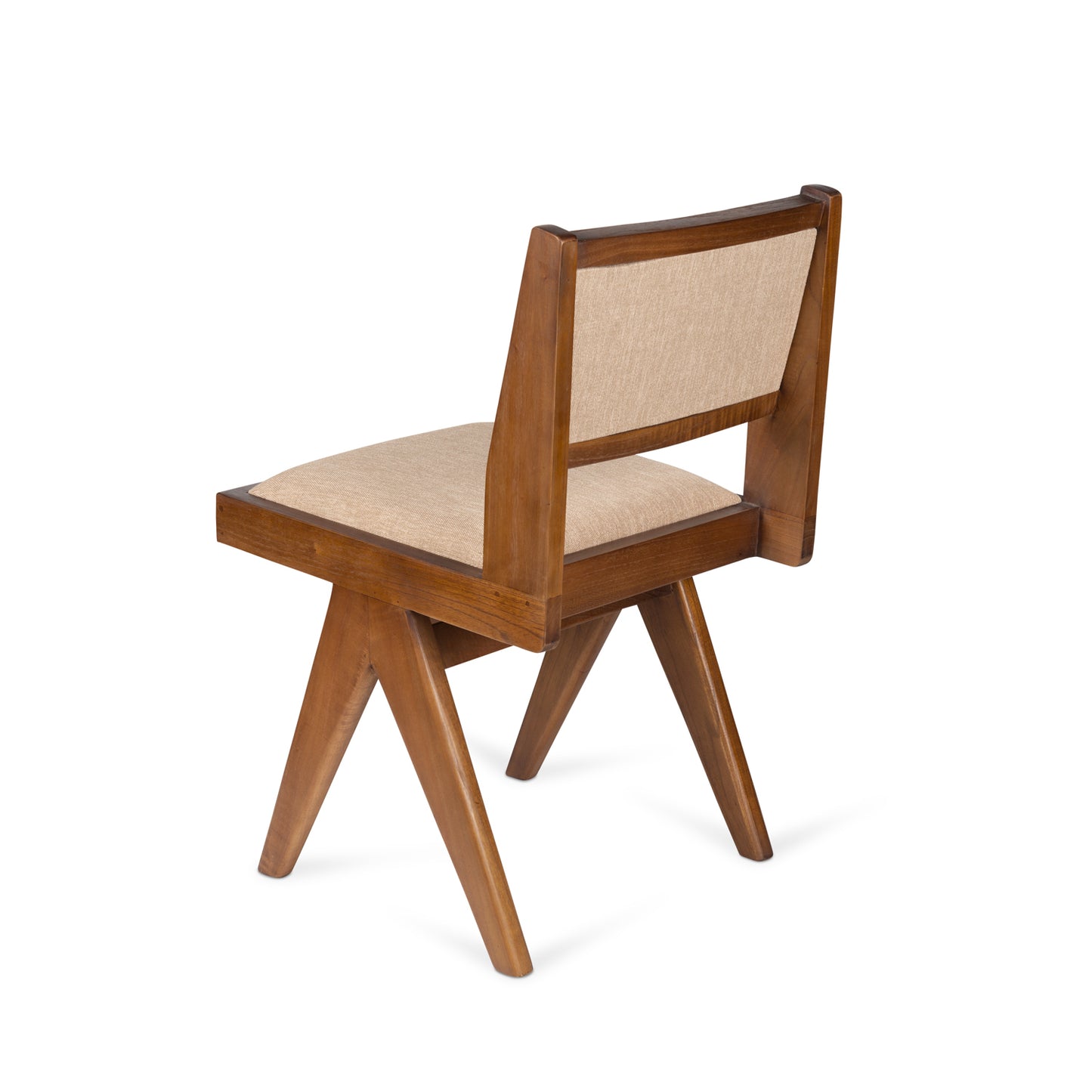 #ART3 Dining Chair Upholstered - Dark Brown