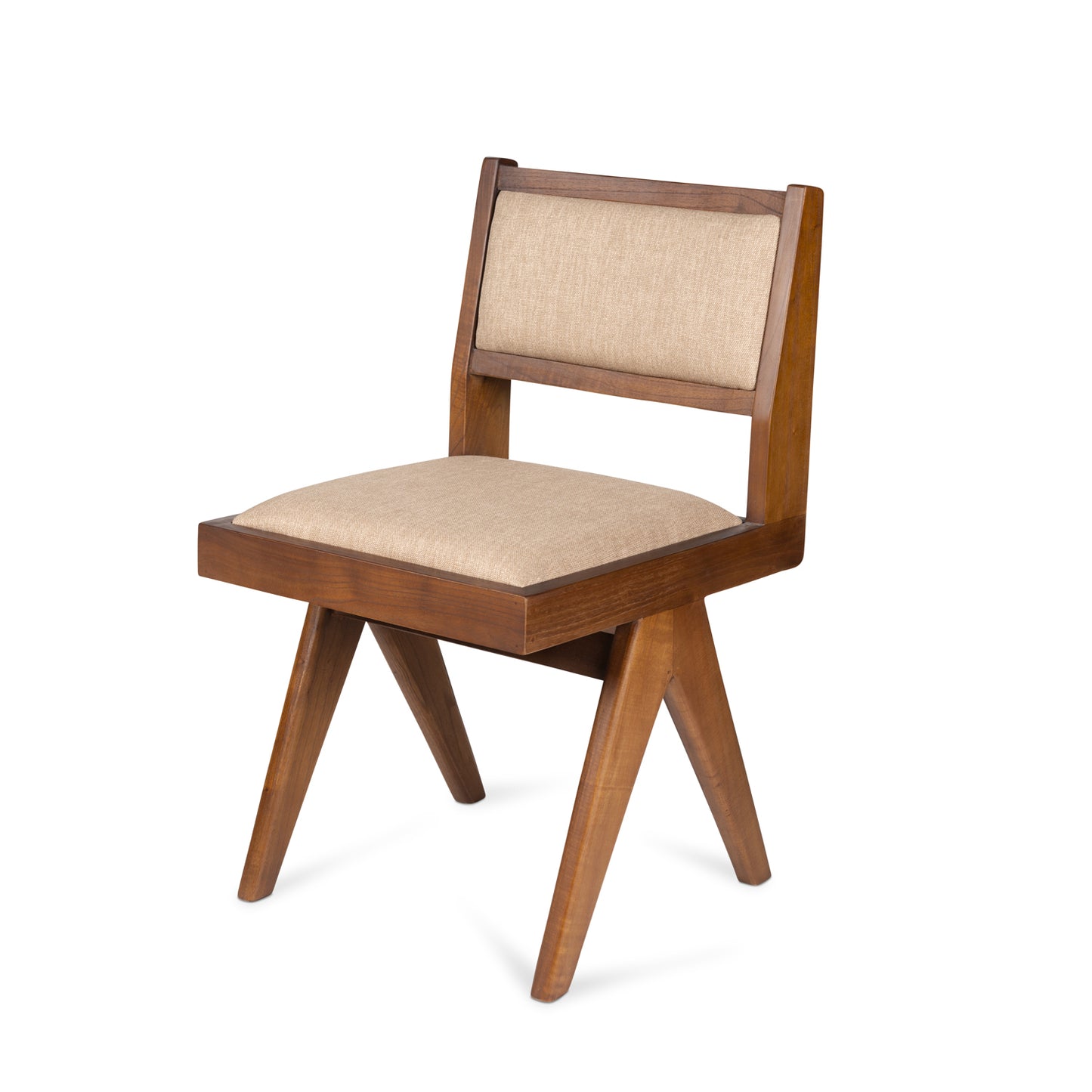 #ART3 Dining Chair Upholstered - Dark Brown