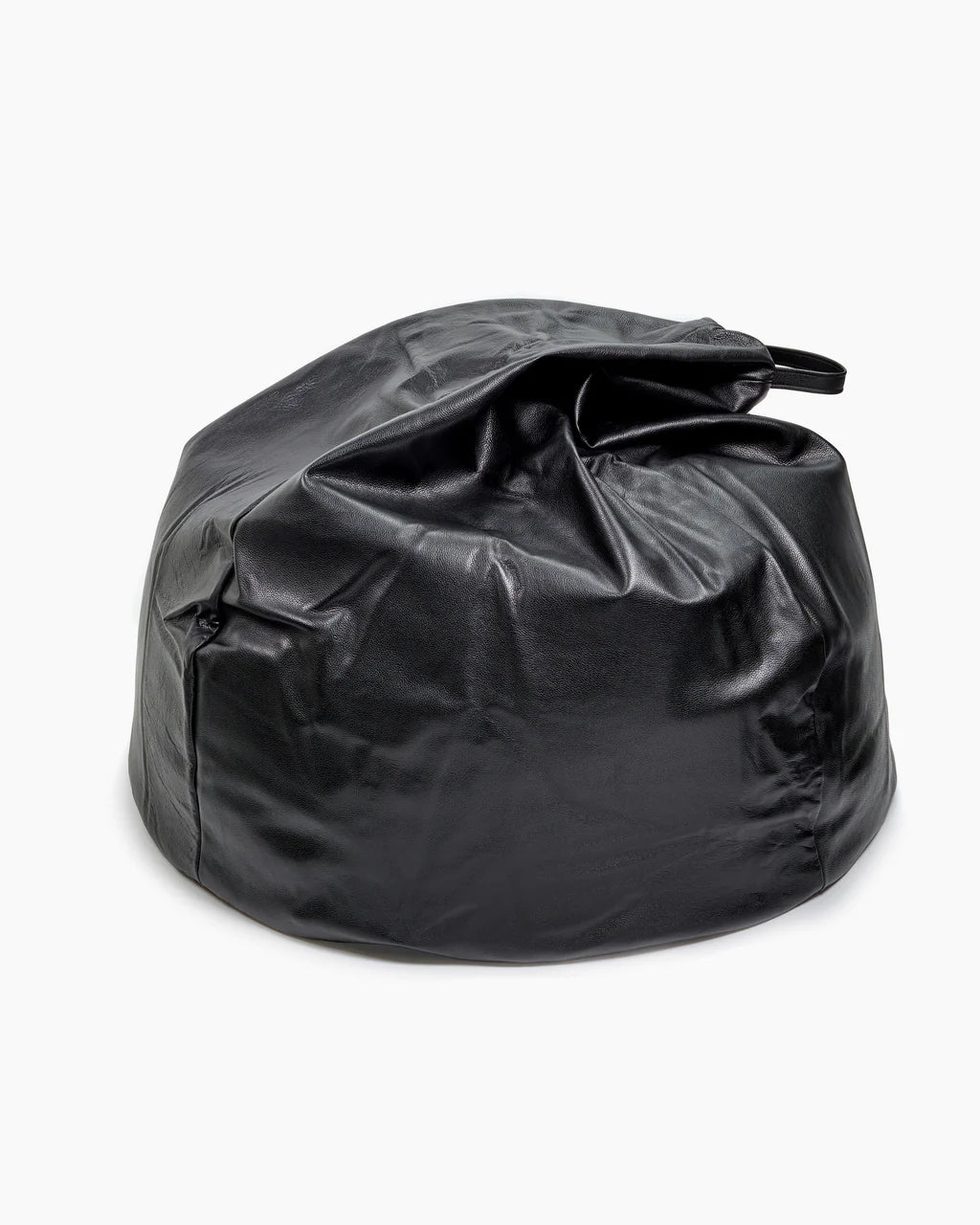 #ART10 BEAN BAG BLACK LEATHER