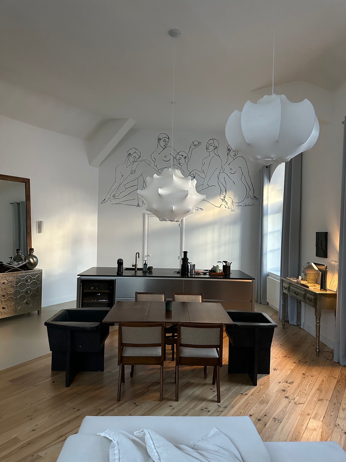 #ART17 VISCONTEA CHANDELIER By Achille and Pier Giacomo Castiglioni, 1960