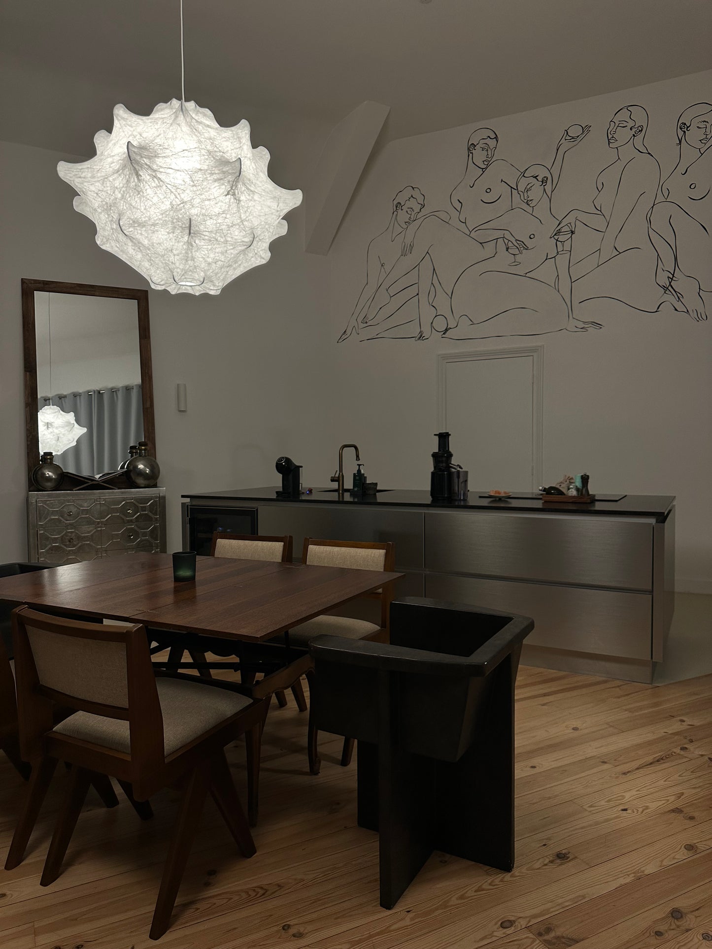 #ART5 TARAXACUM CHANDELIER By Achille and Pier Giacomo Castiglioni, 1960