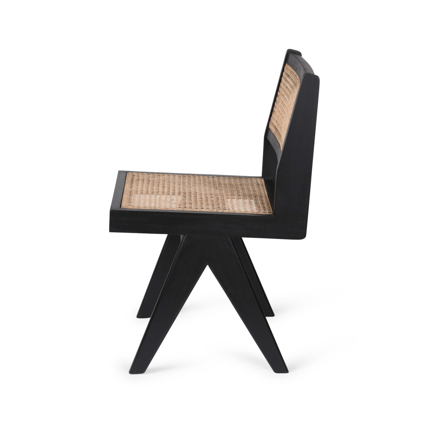 #ART3 Dining Chair Upholstered - Dark Brown