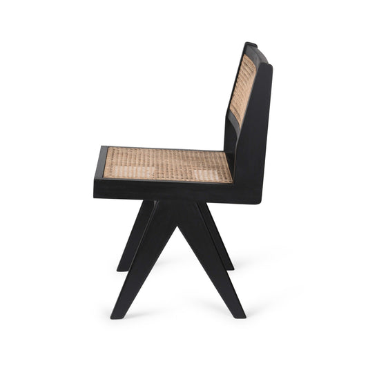 #ART3 TABLE CHAIR - Charcoal Black